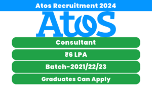 Atos Recruitment 2024