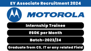 Motorola Internship Trainee Recruitment 2024