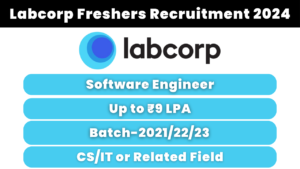 Labcorp Freshers Recruitment 2024