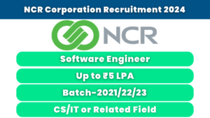 NCR Corporation Recruitment 2024