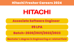 Hitachi Fresher Careers 2024