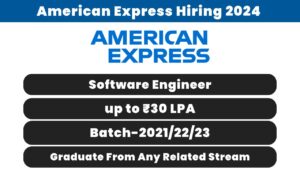 American Express Hiring 2024