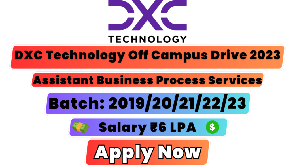 DXC Technology Off Campus Drive 2023