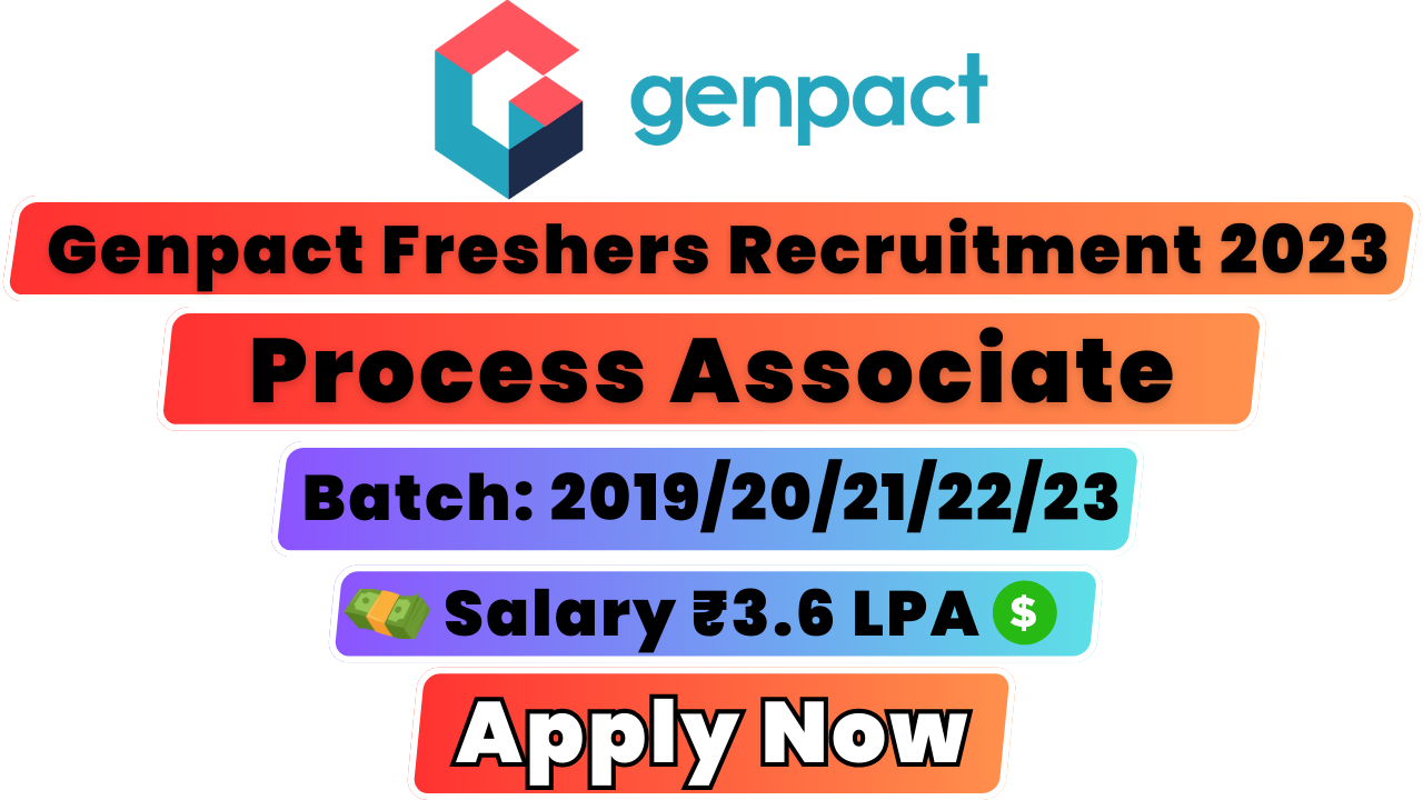 genpact-process-associate-recruitment-2023