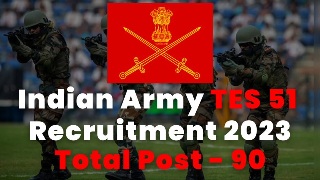 Indian Army TES Recruitment 2023