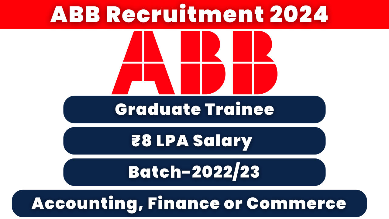ABB Recruitment 2024