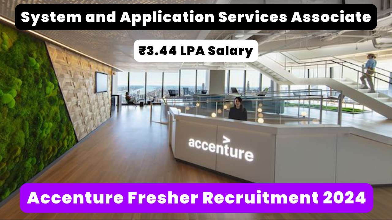 Accenture Fresher Recruitment 2024 Thumbnail