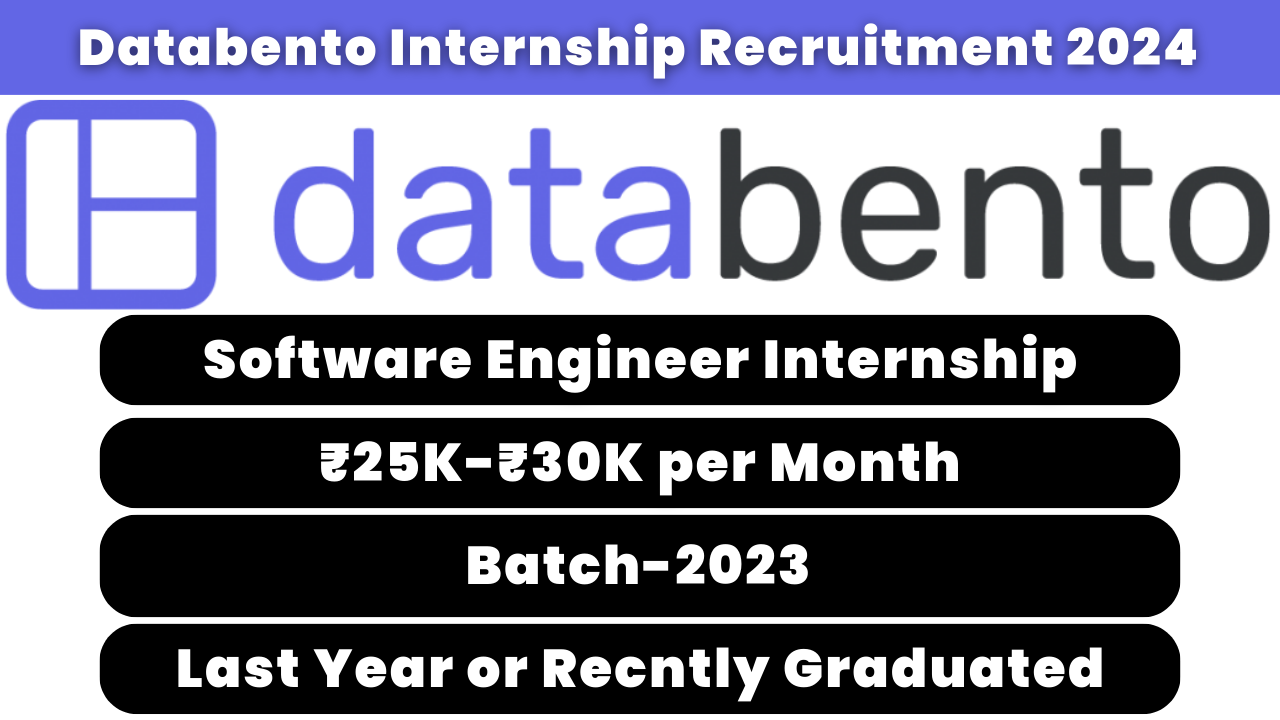 Databento Internship Recruitment 2024