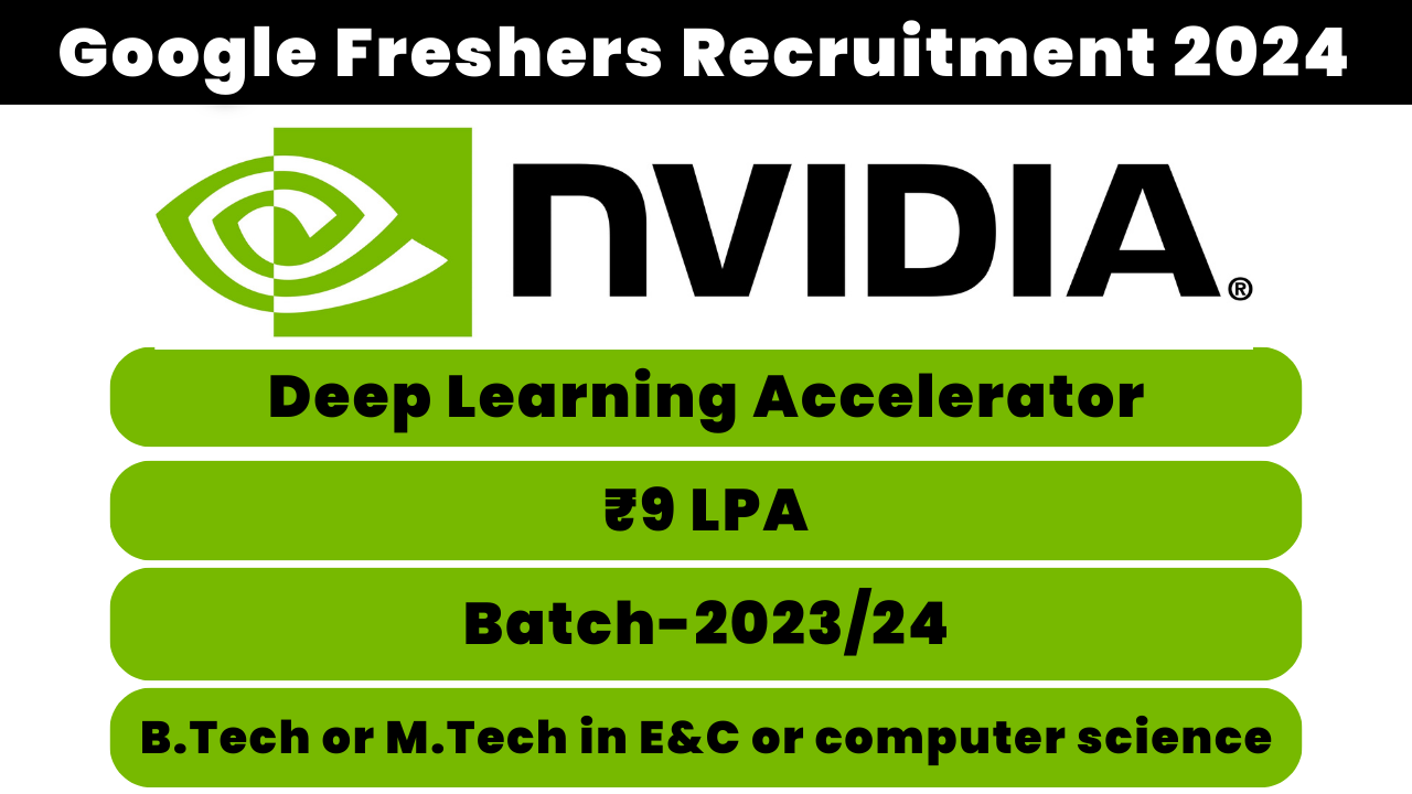 Nvidia Internship Recruitment 2024 Hiring For Deep Learning