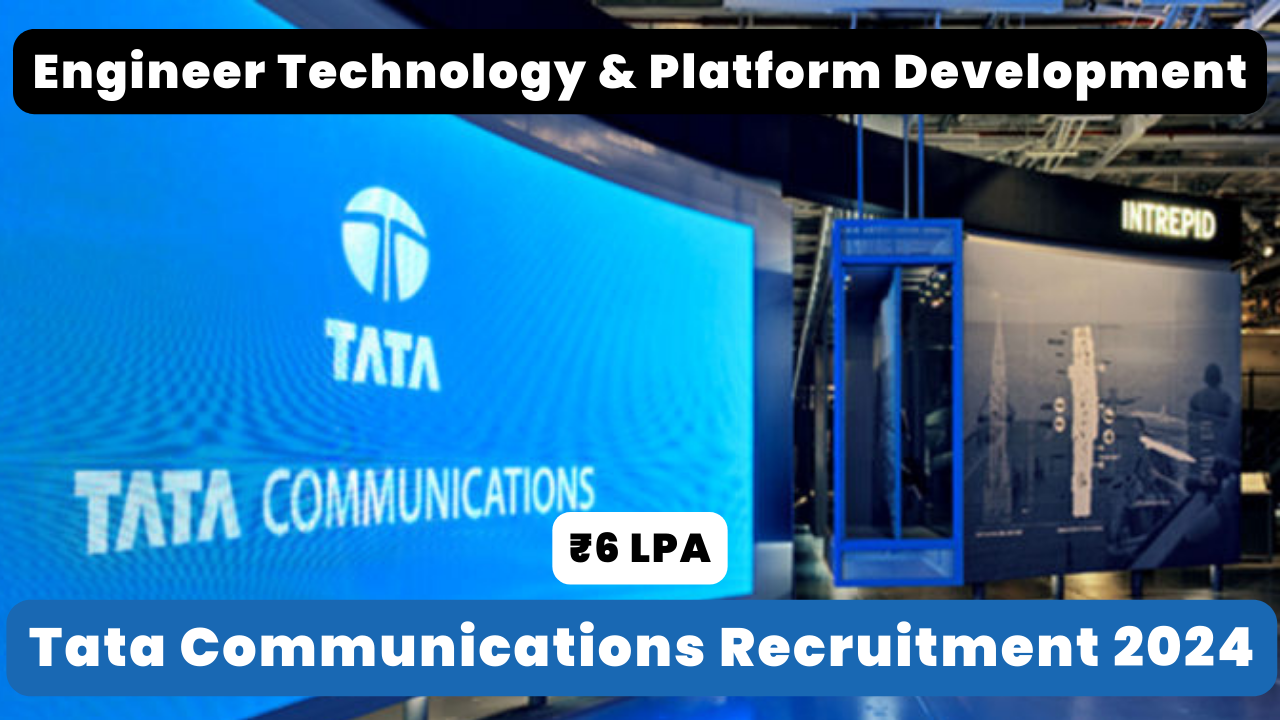 Tata Communications Recruitment 2024 Thumbnail