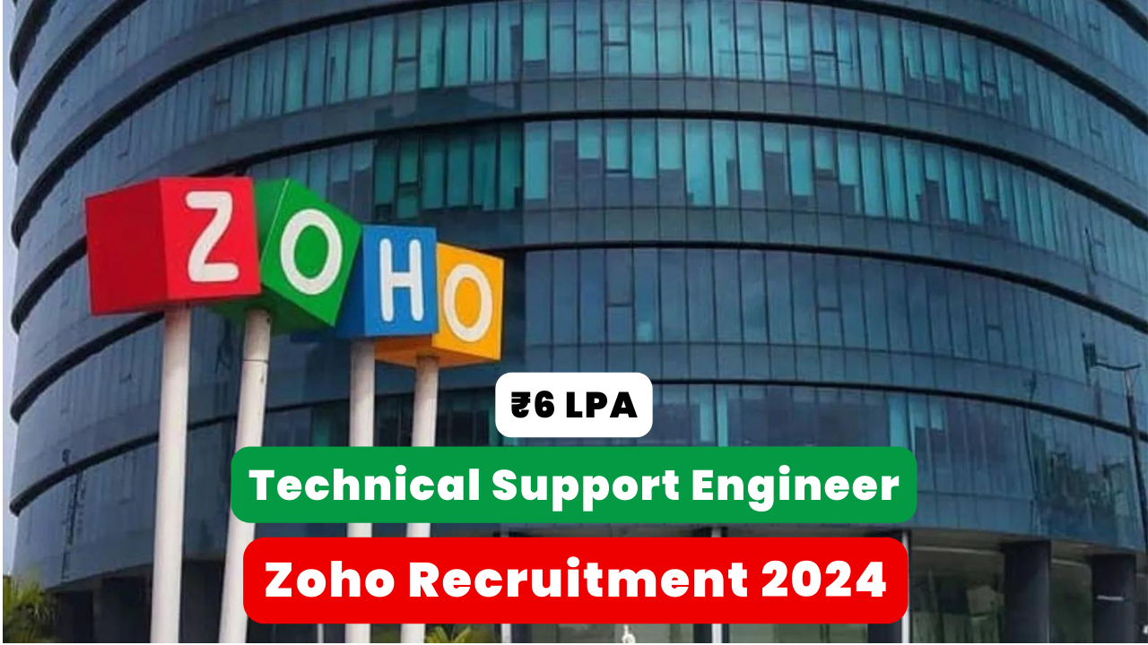 Zoho Recruitment 2024 Thumbnail