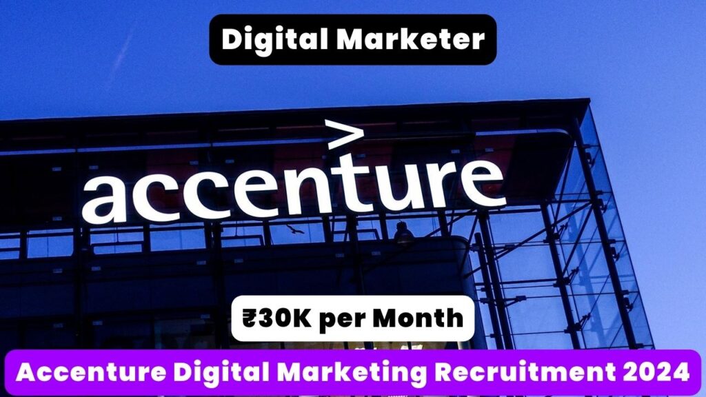 Accenture Digital Marketing Recruitment 2024 Thumbnail