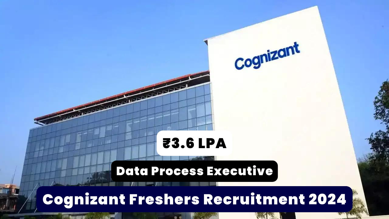 Cognizant Freshers Recruitment 2024 Thumbnail Data Process