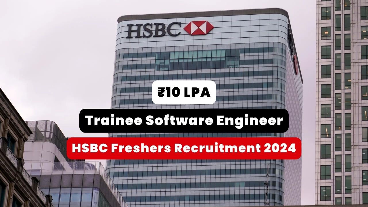 HSBC Freshers Recruitment 2024 Thumbnail