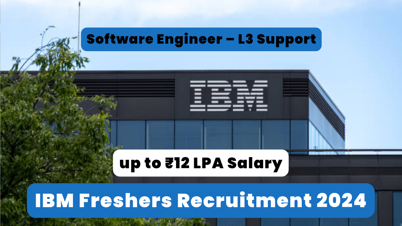 IBM Hiring Freshers For Software Engineer