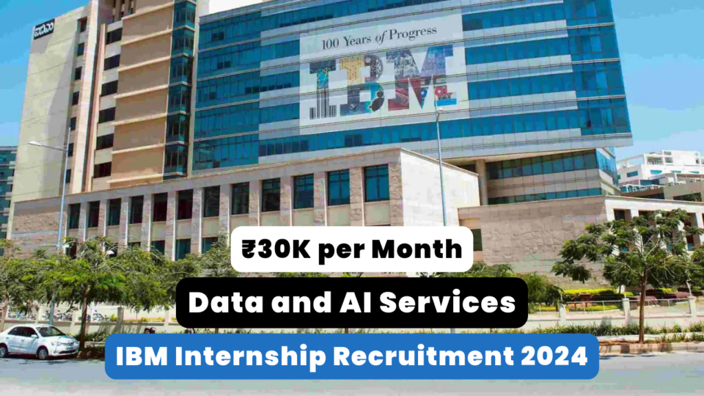 IBM Internship Recruitment 2024 Thumbnail