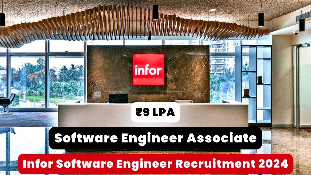 Infor Software Engineer Recruitment 2024 Thumbnail