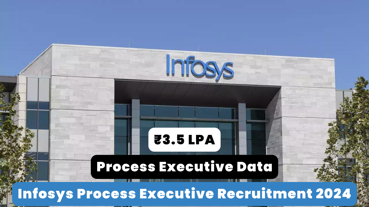 Infosys Process Executive Recruitment 2024 Thumbnail