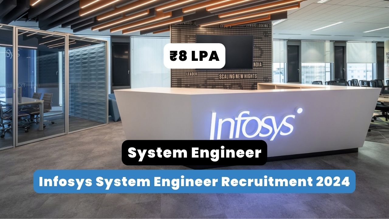 Infosys System Engineer Recruitment 2024 Thumbnail