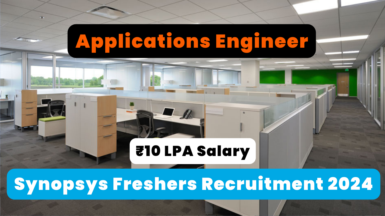Synopsys Freshers Recruitment 2024 poster