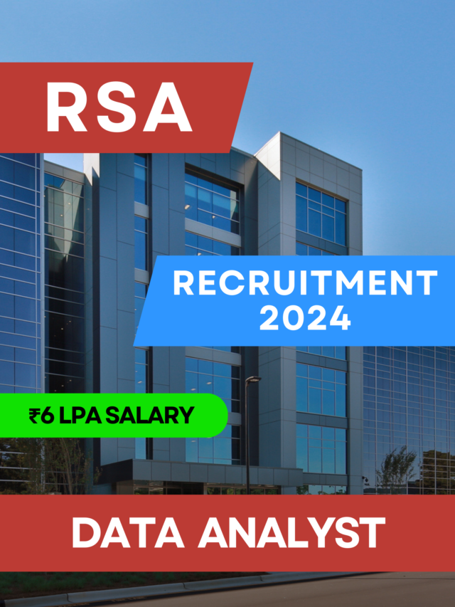 RSA Recruitment 2024 Software Engineer Apprentice,₹6 LPA Apply Now