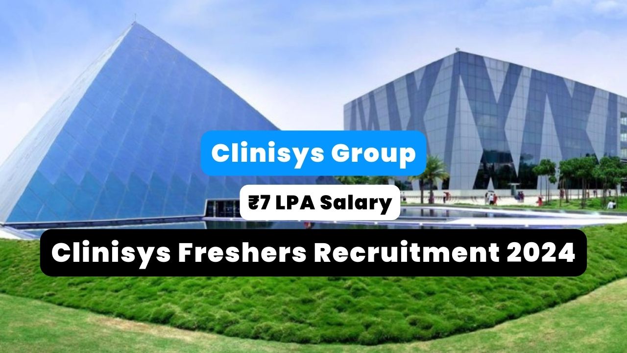 Clinisys Freshers Recruitment 2024 poster
