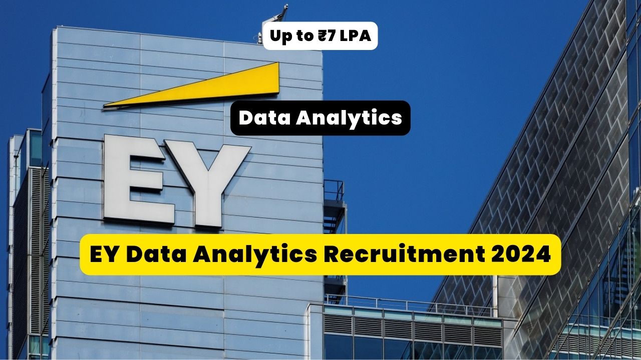 EY Data Analytics Recruitment 2024 Thumbnail