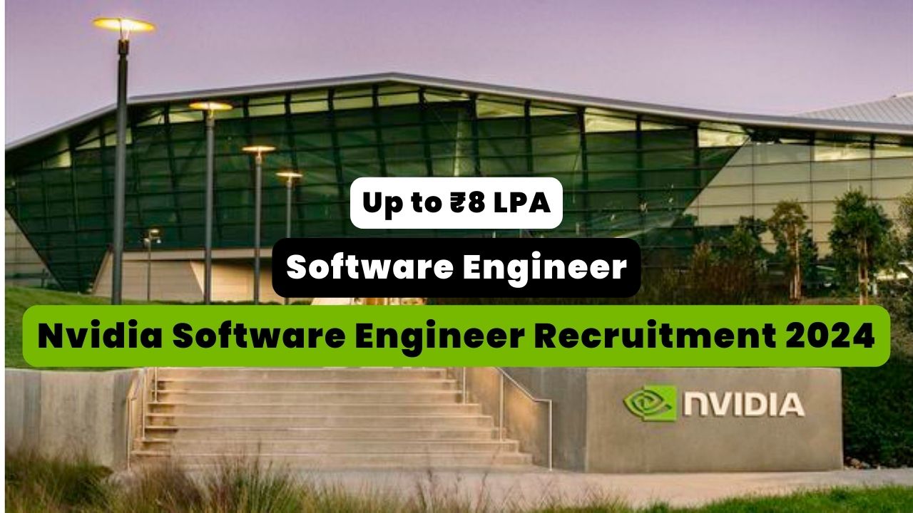 Nvidia Software Engineer Recruitment 2024 Thumbnail