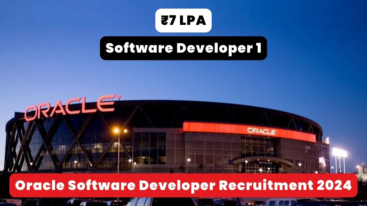 Oracle Software Developer Recruitment 2024 Thumbnail