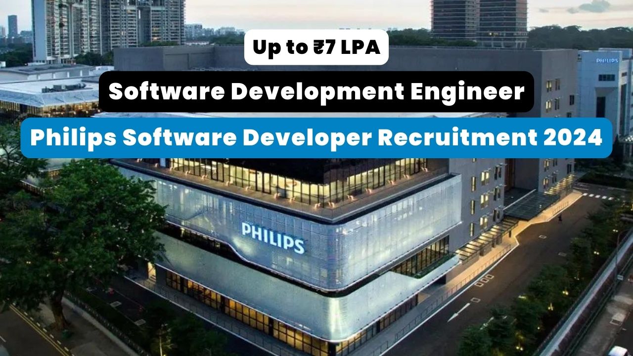 Philips Software Developer Recruitment 2024 Thumbnail