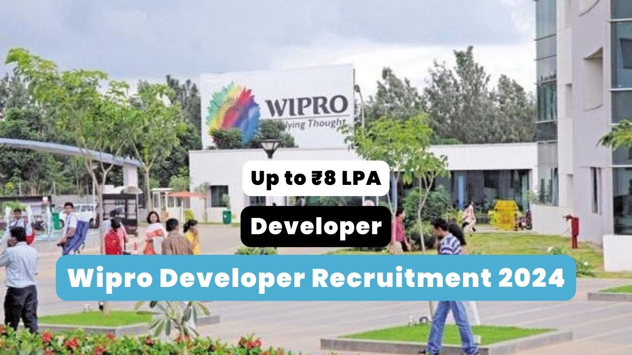 Wipro Developer Recruitment 2024 Thumbnail