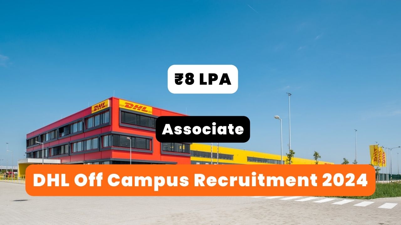 DHL Off Campus Recruitment 2024 POSTER