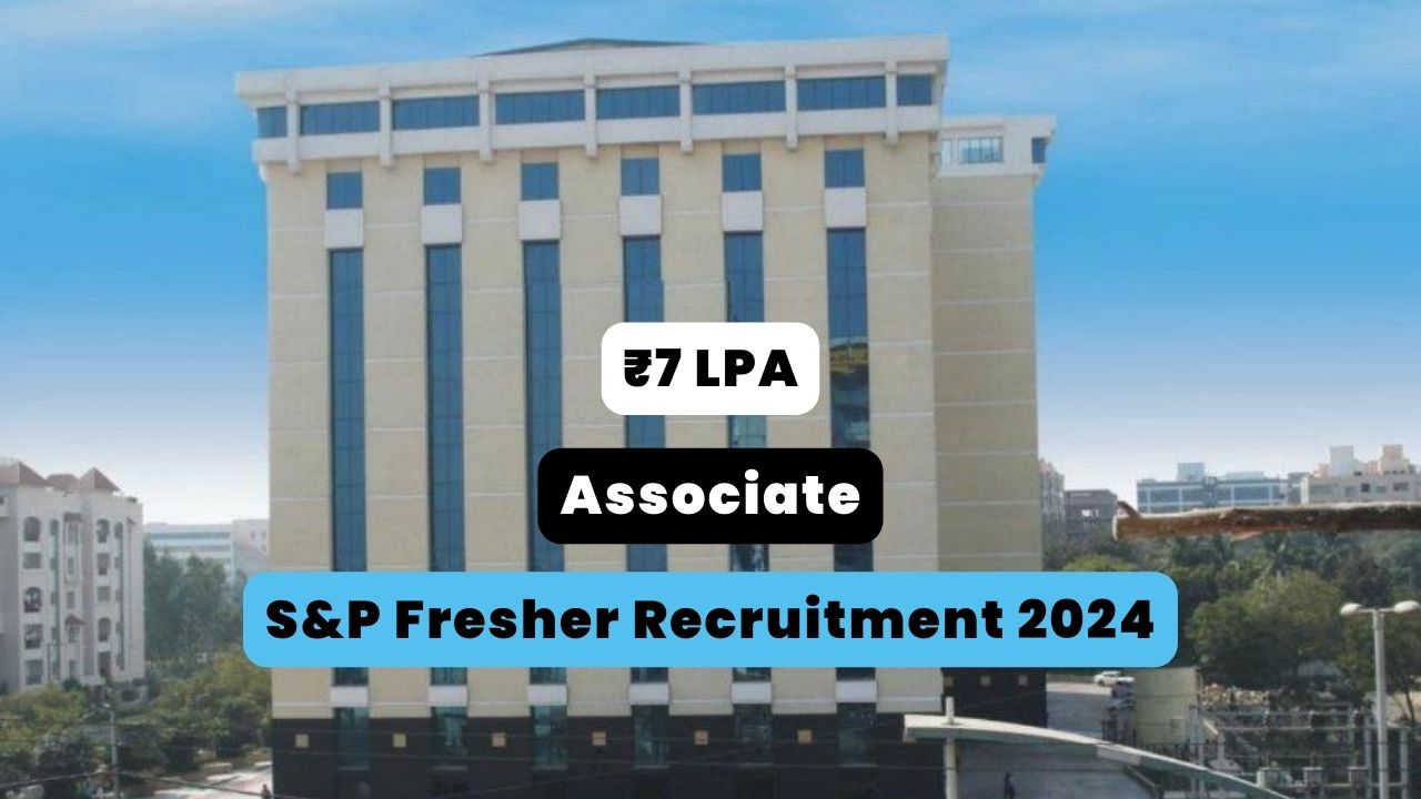 SP Fresher Recruitment 2024 poster