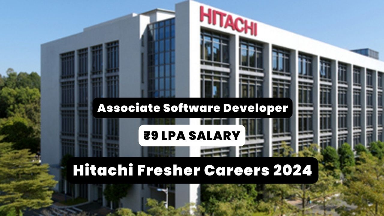 Hitachi Fresher Careers 2024 POSTER