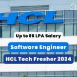 HCL Tech Fresher 2024