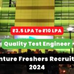 Accenture Freshers Recruitment 2024