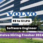 Volvo Hiring Fresher 2024