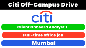 Citi Off-Campus Drive