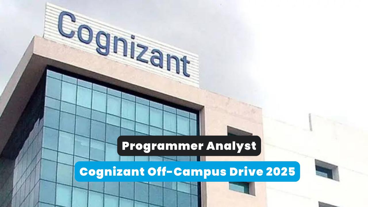 Cognizant Off-Campus Drive 2025