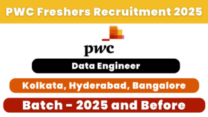 PWC Freshers Recruitment 2025